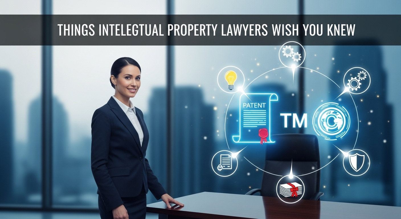 Things Intellectual Property Lawyers Wish You Knew